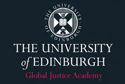 LOGO The University of Edinburgh - Global Justice Academy