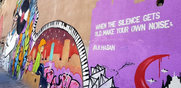 Amman - Mural from Anisa Goshi